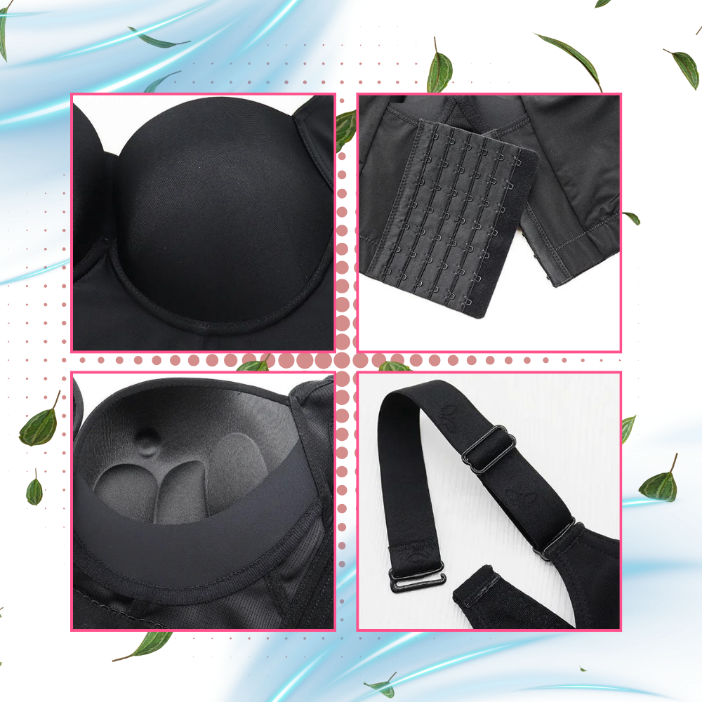 Wide Side Wings Incorporated Shaper Bra