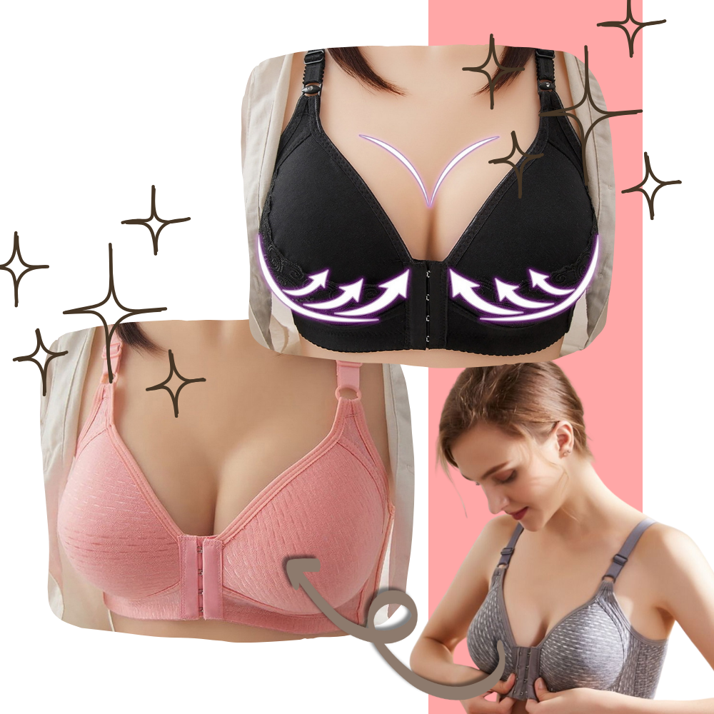 Wireless Plus Size Push Up Bra