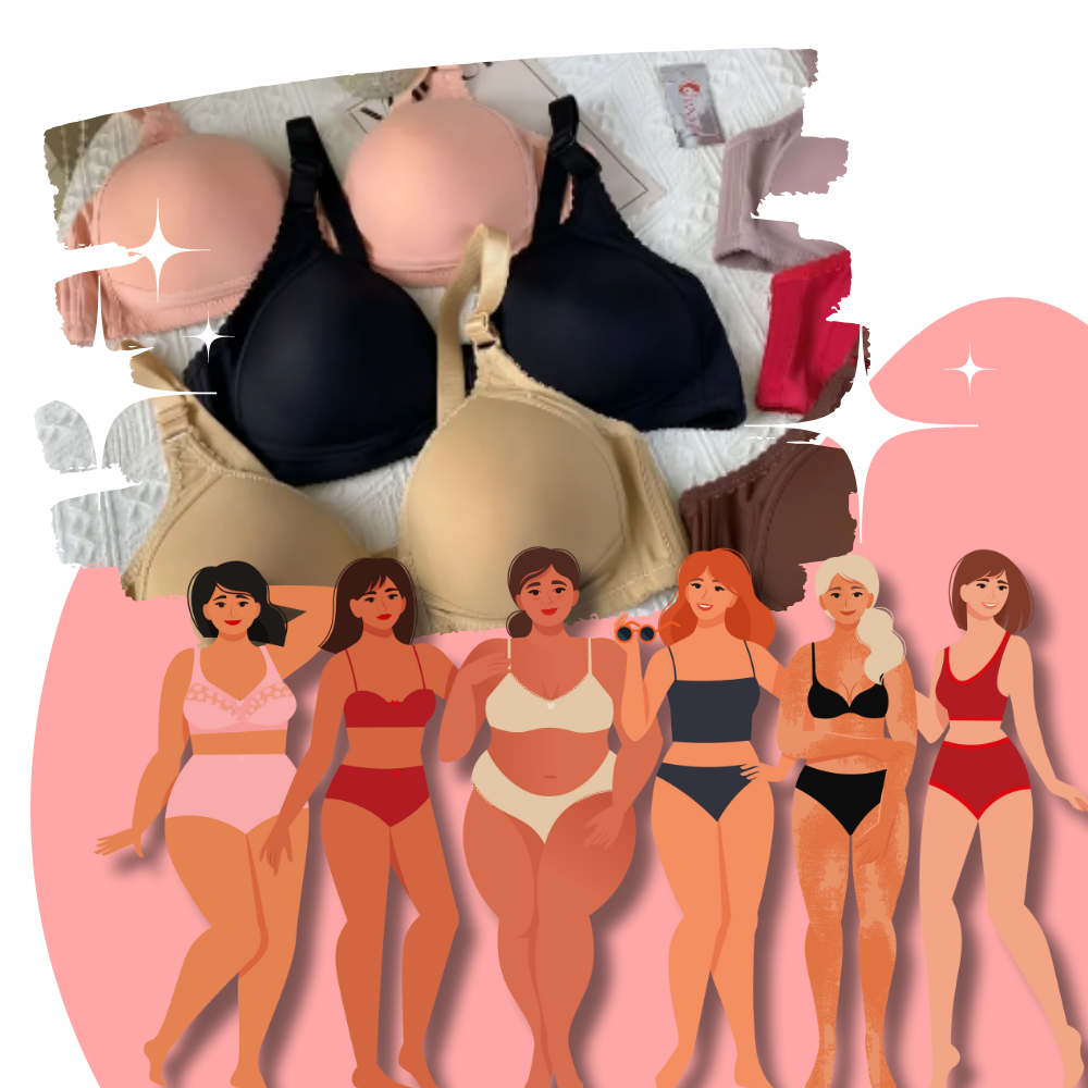 Wireless Plus Size Push Up Bra