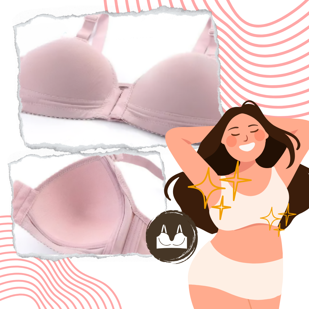 Wireless Plus Size Push Up Bra