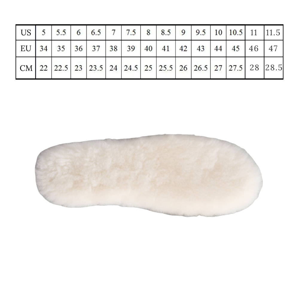 Wool Cloud Warm Shoe Inserts