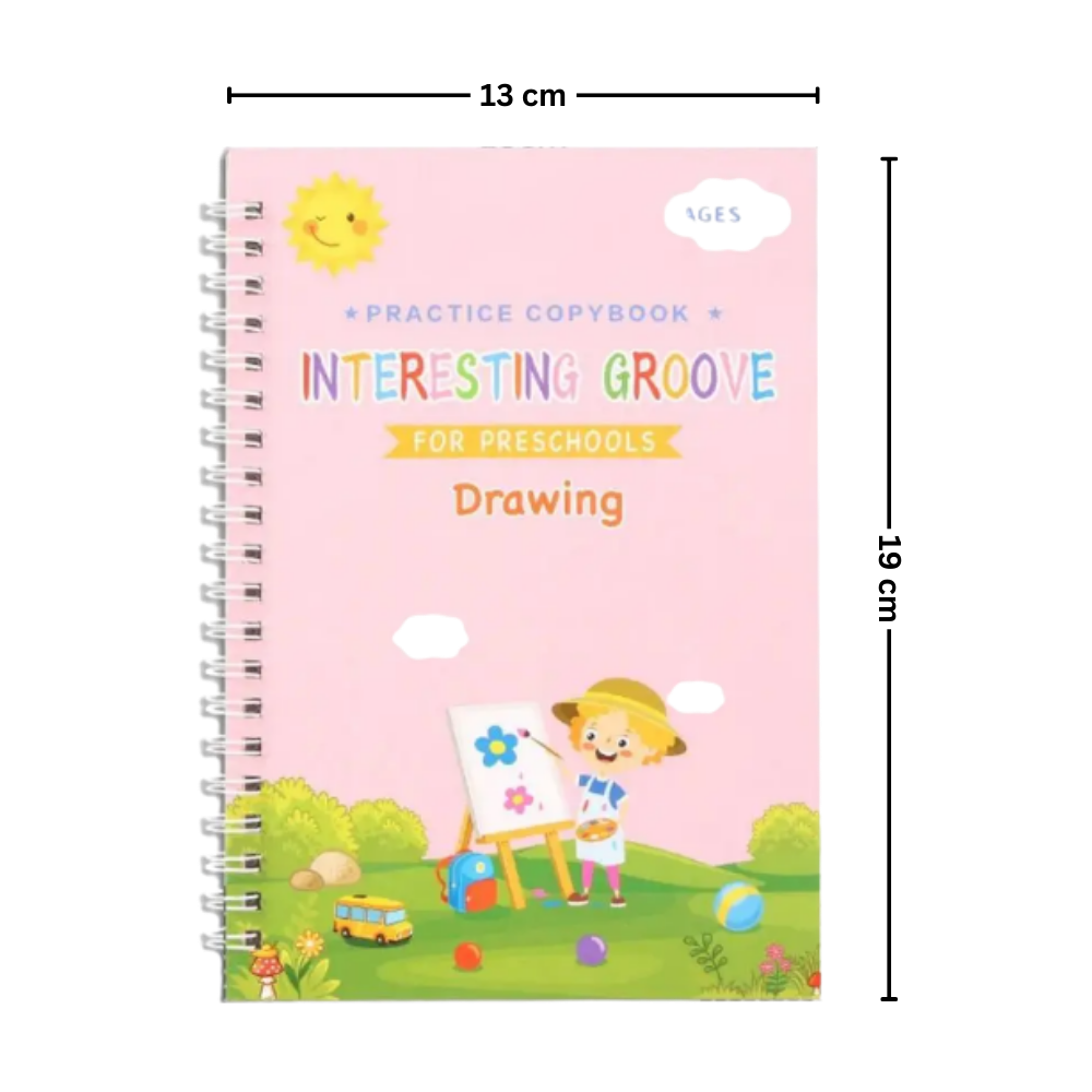 Write & Wipe Groove Practice Copybooks