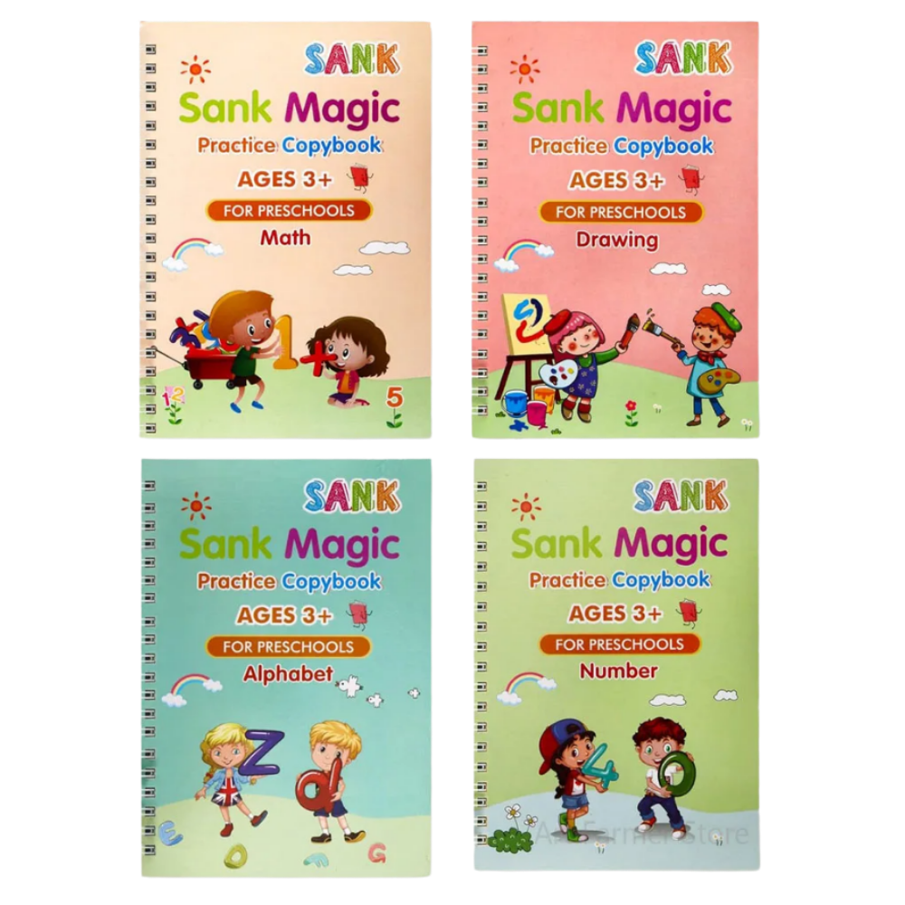 Write & Wipe Groove Practice Copybooks