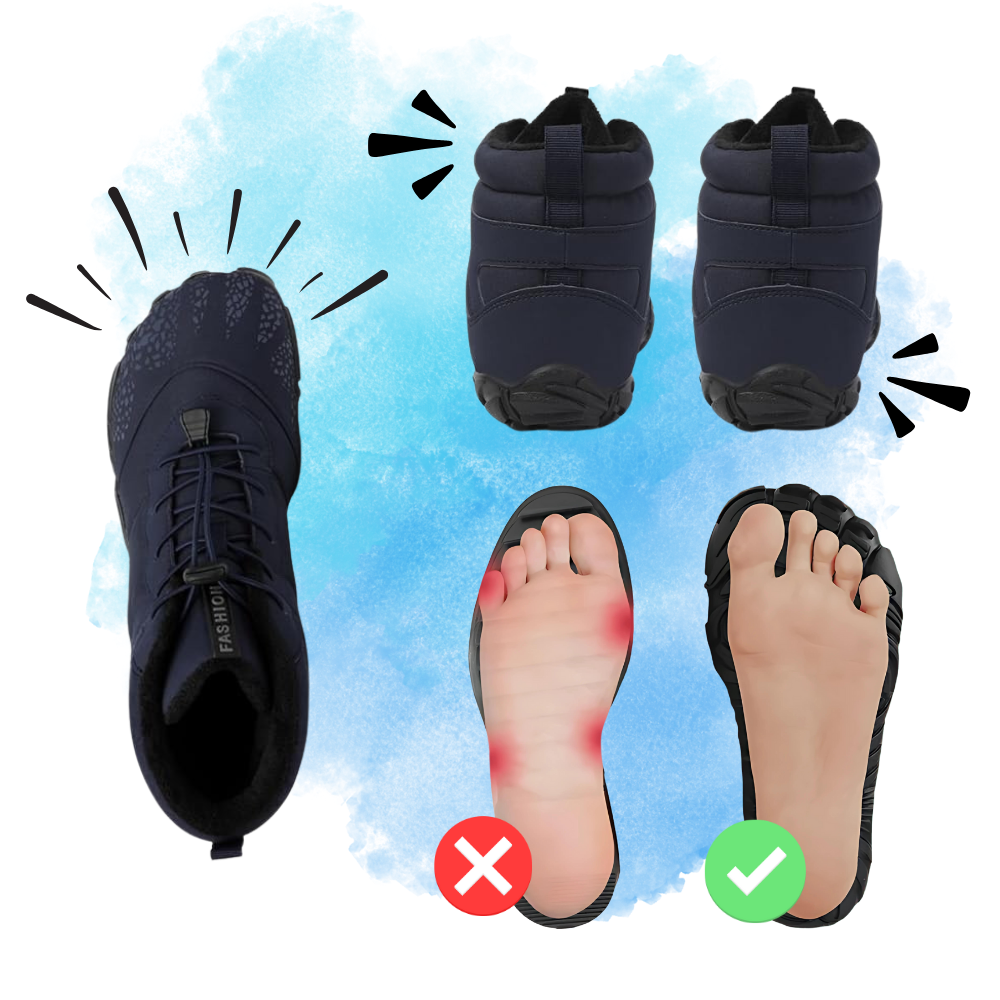 Zero Heel Waterproofing Hiking Shoes